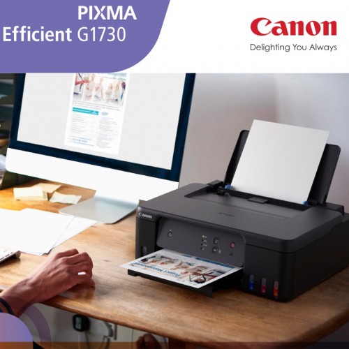 Canon Pixma G1730 Single Function Printer Ink Tank Windows Mac 2194